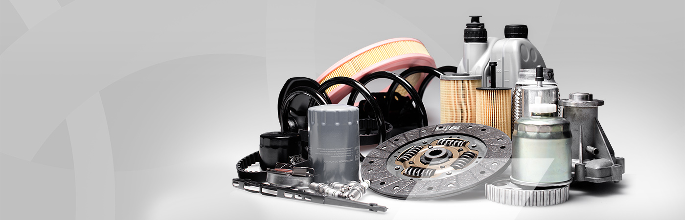 Wide range of spare parts